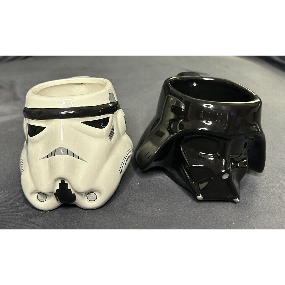 Star Wars Storm Trooper & Darth Vader Coffee Mug - 3D‎ Zak! Designs - Lucasfilm